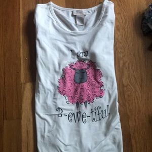 Long sleeve pajama top